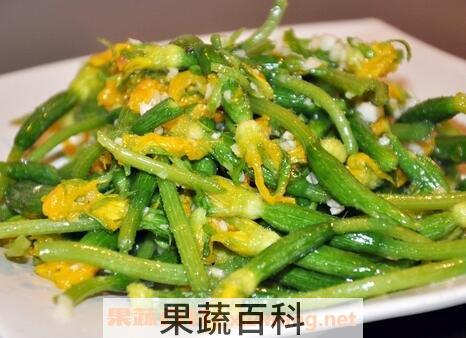 黄瓜花的功效与作用及食用方法