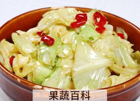 手撕包菜营养成分 