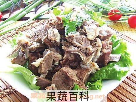 山羊肉的功效与作用 