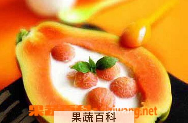 果蔬百科吃木瓜的好处