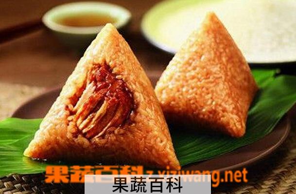 果蔬百科蜜枣粽子的具体做法