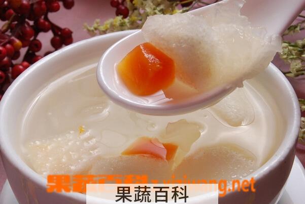 果蔬百科冰糖炖梨