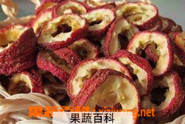 果蔬百科山楂片泡水喝的五大功效