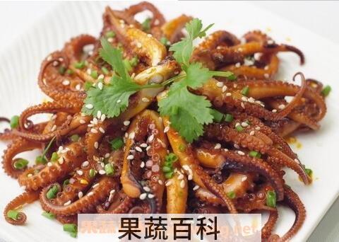 八爪鱼的营养价值及功效