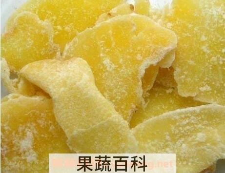 冰糖姜片怎么做