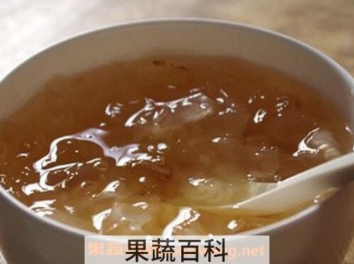 银耳糊的营养价值