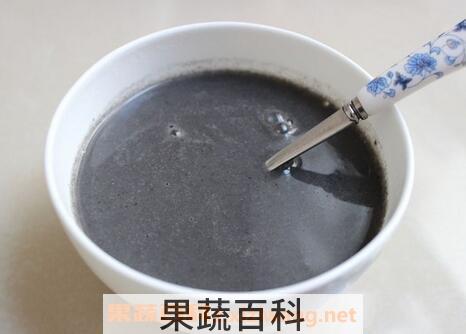  芝麻豆浆的功效与作用
