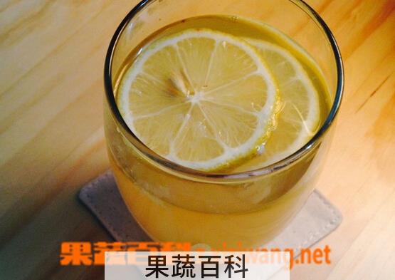 果蔬百科鲜柠檬水