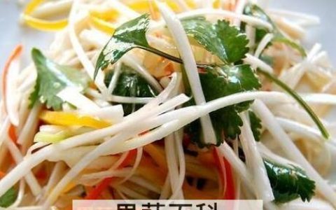 麻油萝卜丝的做法.窍门 麻油萝卜做法