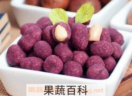 紫薯花生米的营养价值