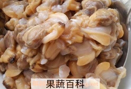 蚬子肉的营养价值 蚬子肉的功效与作用