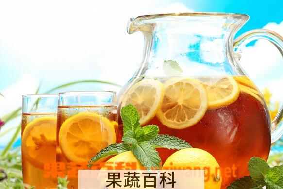 果蔬百科柠檬茶的做法