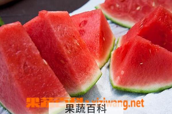 果蔬百科多吃西瓜的危害
