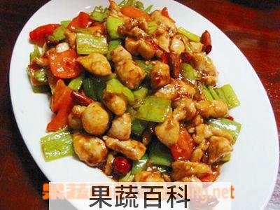 果蔬百科青椒辣子鸡丁