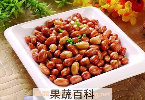 油炸花生的功效与作用