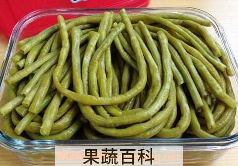 正宗酸豆角的腌制方法