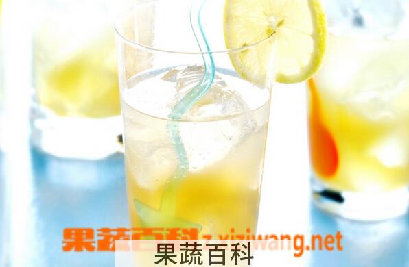 果蔬百科热柠檬水