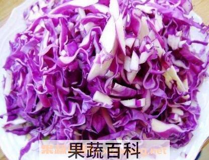 紫甘蓝和什么不能一起吃