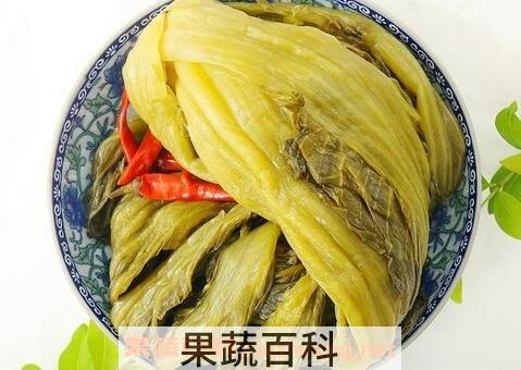 正宗四川腌制酸菜做法
