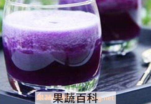 紫包菜汁的功效与作用