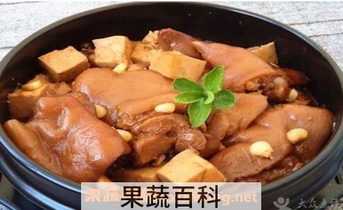 猪蹄和豆腐能一起吃吗