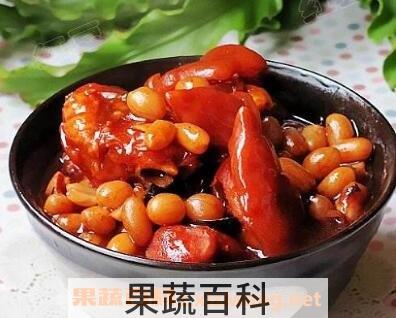 猪蹄和花生能一起吃吗
