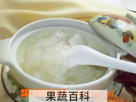 果蔬百科雪梨汁