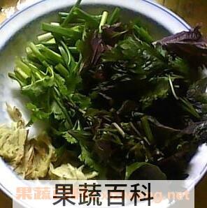 紫苏能和香菜一起吃吗