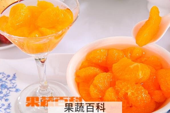果蔬百科桔子罐头