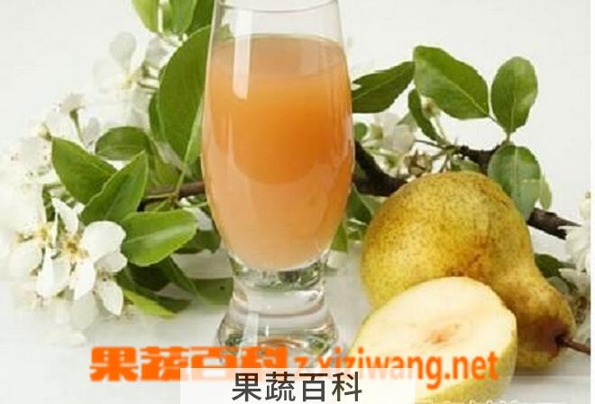 果蔬百科梨汁