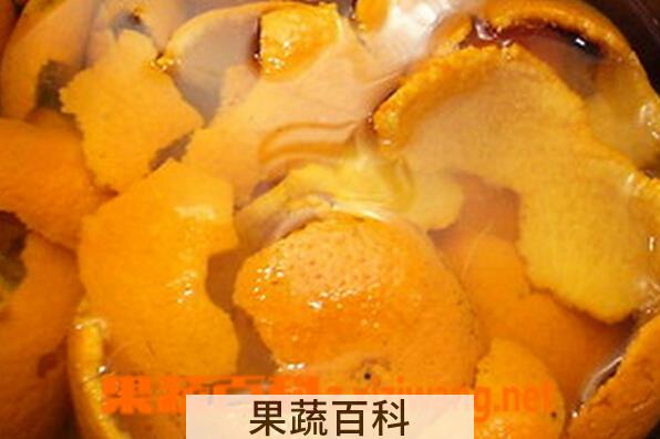 果蔬百科橘子皮煮水