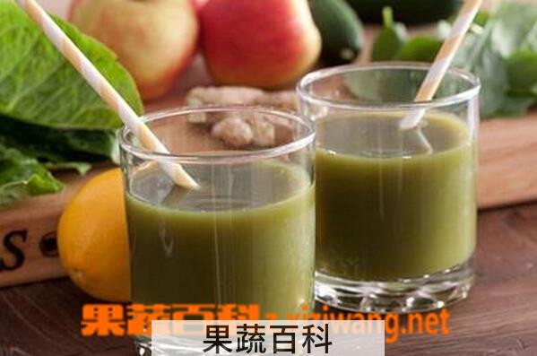 果蔬百科自制减肥果汁