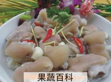 猪蹄煮橘子叶的功效与作用