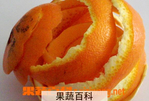 果蔬百科橘子皮