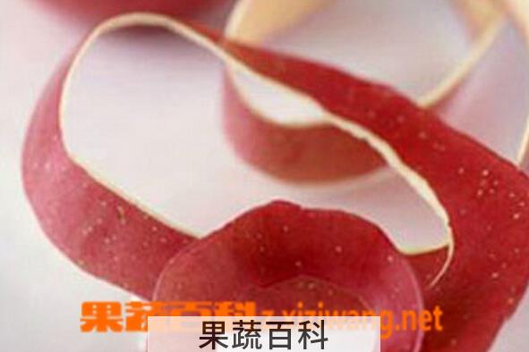果蔬百科苹果皮