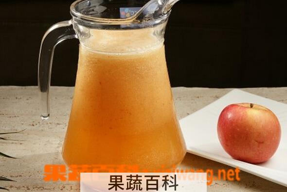 果蔬百科鲜榨苹果汁