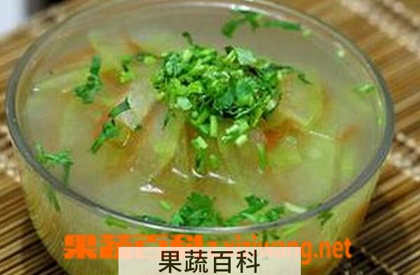 果蔬百科西瓜皮汤