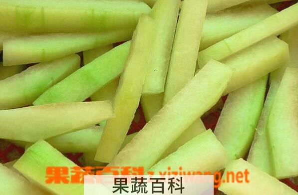 果蔬百科腌制西瓜皮