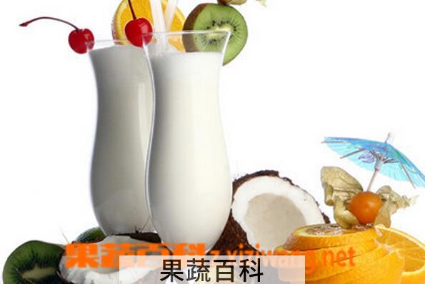 果蔬百科志美椰子汁