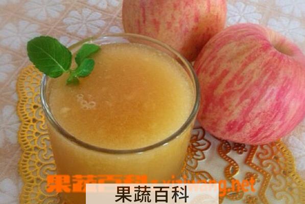 果蔬百科鲜榨苹果汁