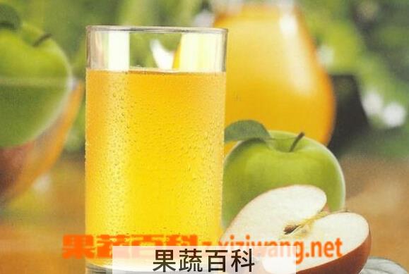 果蔬百科鲜榨苹果汁