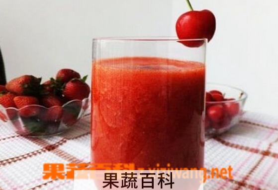 果蔬百科樱桃汁