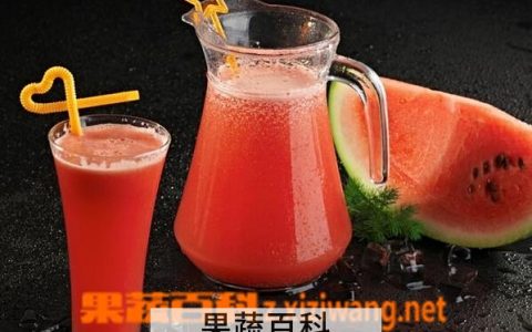 如何制西瓜汁 制作西瓜汁的过程