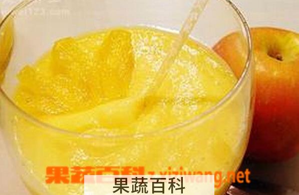 果蔬百科苹果泥