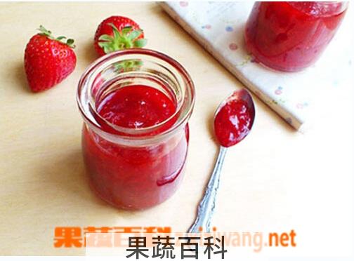 果蔬百科草莓酱