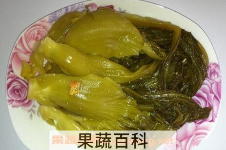酸菜的腌制方法