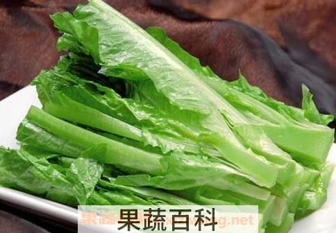 莴苣叶的营养价值