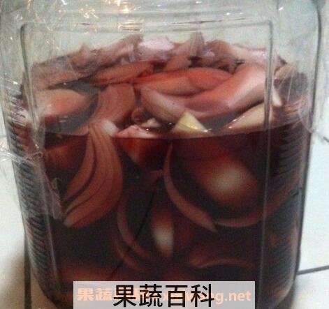 洋葱泡红酒