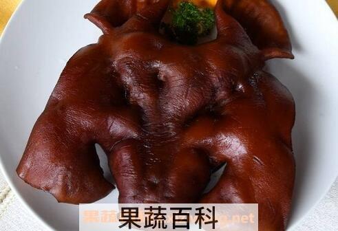 猪头皮的营养价值