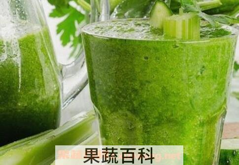芹菜汁的功效作用与做法步骤